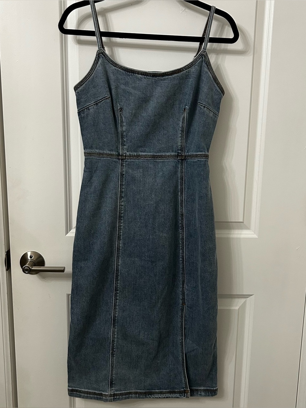 NWT Women’s Steve Madden Blue Denim Slip Dress  Size 8
